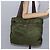 PRADA Tote Bag aus Nylon Khaki Silber authentisch bs29971 - Ansicht 24