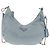 PRADA Borsa a Spalla con Catena Nylon Azzurro Chiaro Argento Auth 145974M Blu chiaro - vista 13