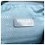 PRADA Borsa a Spalla con Catena Nylon Azzurro Chiaro Argento Auth 145974M Blu chiaro - vista 22