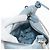 PRADA Borsa a Spalla con Catena Nylon Azzurro Chiaro Argento Auth 145974M Blu chiaro - vista 24