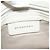 Burberry Bolsa de Ombro Nova Check em Lona Bege e Branca Auth BA6890 Branco - vista 18