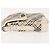 Burberry Bolsa de Ombro Nova Check em Lona Bege e Branca Auth BA6890 Branco - vista 5