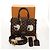 LOUIS VUITTON Bolsa Speedy Bandoulière 25 Damier Friendship N40772 Auth 140003SM Damier ebene - vista 12