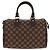 LOUIS VUITTON Bolsa Speedy Bandoulière 25 Damier Friendship N40772 Auth 140003SM Damier ebene - vista 2