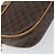 Céline Borsa a Spalla in Tela Macadam CELINE in Pelle PVC Marrone Oro Auth BA8390 D'oro - vista 16