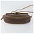 Céline Borsa a Spalla in Tela Macadam CELINE in Pelle PVC Marrone Oro Auth BA8390 D'oro - vista 5