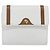 Borsa a Spalla Christian Dior in Pelle Bianca e Oro Auth BA8403 Bianco D'oro - vista 13