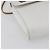 Borsa a Spalla Christian Dior in Pelle Bianca e Oro Auth BA8403 Bianco D'oro - vista 14