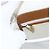 Borsa a Spalla Christian Dior in Pelle Bianca e Oro Auth BA8403 Bianco D'oro - vista 17