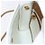 Borsa a Spalla Christian Dior in Pelle Bianca e Oro Auth BA8403 Bianco D'oro - vista 19