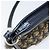 Borsa a Spalla in Tela Trotter Christian Dior Blu Navy Oro Auth 154328 D'oro - vista 10