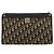 Borsa a Spalla in Tela Trotter Christian Dior Blu Navy Oro Auth 154328 D'oro - vista 13