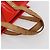 LOUIS VUITTON Borsa Reade PM Monogram Vernis Fluo Rosa Arancio M91903 Auth BA8337 Arancione - vista 7