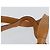 Salvatore Ferragamo Borsa a Spalla Gancini in PVC Pelle Arancione Oro Auth ka357 D'oro - vista 14
