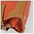 Salvatore Ferragamo Borsa a Spalla Gancini in PVC Pelle Arancione Oro Auth ka357 D'oro - vista 17