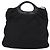 Borsa Vala in nylon e pelle Salvatore Ferragamo 2 in 1 Nero Argento Auth BA7673 - vista 2