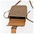 Borsa a Spalla in Tela Trotter Christian Dior Beige Oro Auth bs29838 D'oro - vista 19