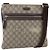 Gucci Borsa a spalla GG Supreme in PVC beige e oro 295257 Auth bs29716 D'oro