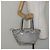 GUCCI GG Canvas Sherry Line Tote Bag Silber Blau Khaki Auth ki6110 - Ansicht 22