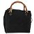 Borsa a mano in suede Gucci Bamboo 2way Nera Auth BA6752 Nero - vista 2