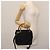 Borsa a mano in suede Gucci Bamboo 2way Nera Auth BA6752 Nero - vista 21