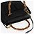 Borsa a mano in suede Gucci Bamboo 2way Nera Auth BA6752 Nero - vista 6
