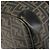 Bolso Boston de lona Zucca FENDI PVC Negro Marrón Auth 145332 Castaño - vista 14
