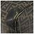 Bolso Boston de lona Zucca FENDI PVC Negro Marrón Auth 145332 Castaño - vista 15