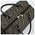 Bolso Boston de lona Zucca FENDI PVC Negro Marrón Auth 145332 Castaño - vista 6