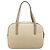 PRADA Handtasche Lackleder Beige Silber Auth BA6605 - Ansicht 2