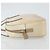 PRADA Handtasche Lackleder Beige Silber Auth BA6605 - Ansicht 4