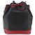LOUIS VUITTON Epi Noe Schultertasche Bicolor Schwarz Rot M44017 LV Auth BA6524 - Ansicht 13