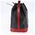 LOUIS VUITTON Epi Noe Schultertasche Bicolor Schwarz Rot M44017 LV Auth BA6524 - Ansicht 4
