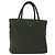 PRADA Borsa a mano in nylon khaki argento autentica bs29885 Cachi