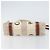 Chloé Borsa a mano Woody Chloe in tela e pelle 2 in 1 beige oro Auth BA8173 D'oro - vista 5