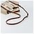 Chloé Borsa a mano Woody Chloe in tela e pelle 2 in 1 beige oro Auth BA8173 D'oro - vista 9