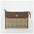 Autre Marque Borsa a mano in tela e pelle Burberrys Nova Check 2 pezzi Nero Beige Auth 154538 - vista 2