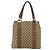 GUCCI GG Canvas Tote Bag Beige Silber 232946 Auth BA8182 - Ansicht 13