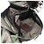 PRADA Backpack Nylon Khaki Silver Auth mr1625 Silvery - view 28