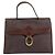 Borsa a mano in tela Trotter Christian Dior PVC marrone oro Auth BA8206 - vista 13