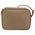 Gucci Borsa a Spalla Micro GG Supreme PVC Beige Oro Auth ka478 D'oro - vista 2