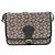 Céline Borsa a Spalla Celine C Sulky in Tela Blu Navy e Oro Auth 151728 D'oro - vista 13