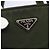 PRADA Borsa a mano in nylon khaki argento autentica mr1570 Cachi - vista 18