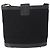 Borsa a Spalla in Tela Zucchino FENDI Nero Oro Auth 151737 - vista 2