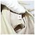 PRADA Borsa a mano in nylon beige argento Auth 151486 - vista 11