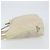 PRADA Borsa a mano in nylon beige argento Auth 151486 - vista 4