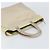PRADA Borsa a mano in nylon beige argento Auth 151486 - vista 6