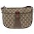 GUCCI GG Supreme Web Sherry Line Tasche aus PVC in Beige und Gold 001 58 6177 Auth bs31426 Golden - Ansicht 13