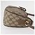 GUCCI GG Supreme Web Sherry Line Tasche aus PVC in Beige und Gold 001 58 6177 Auth bs31426 Golden - Ansicht 3