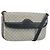 Gucci Bolso de Hombro Micro GG Supreme PVC Navy Gold 004 106 0024 Auth th6521 Dorado Azul marino